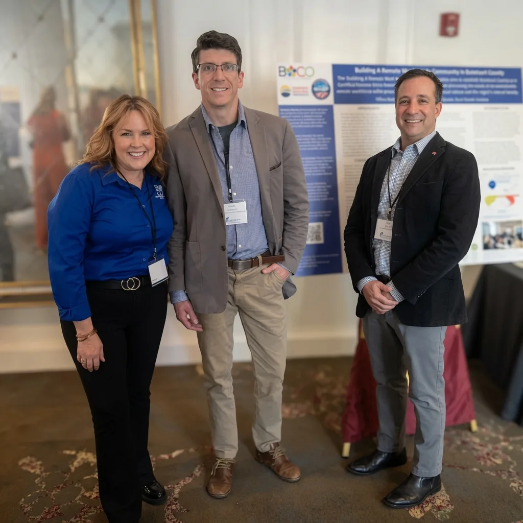 RGI with partners at the BOCO remote-work-ready community convening