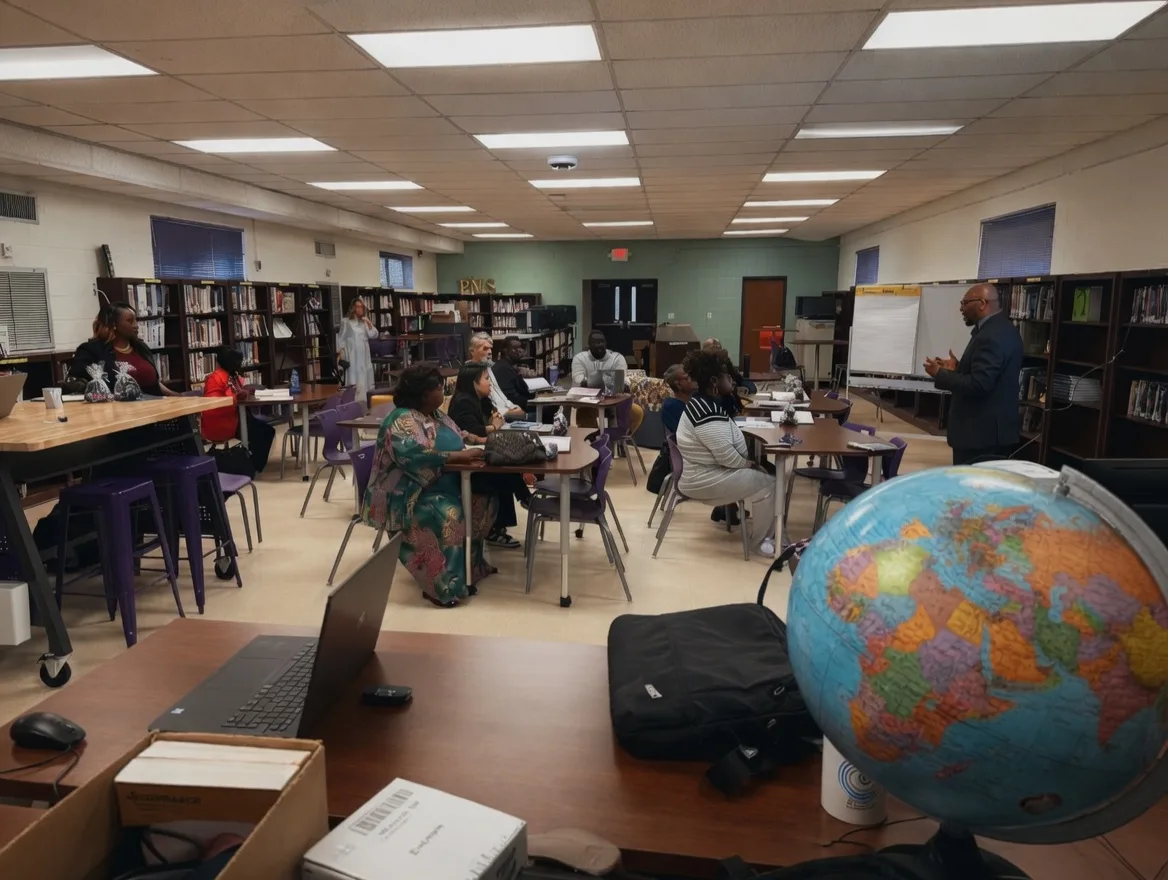 A GUIDE training session with Marion County educators