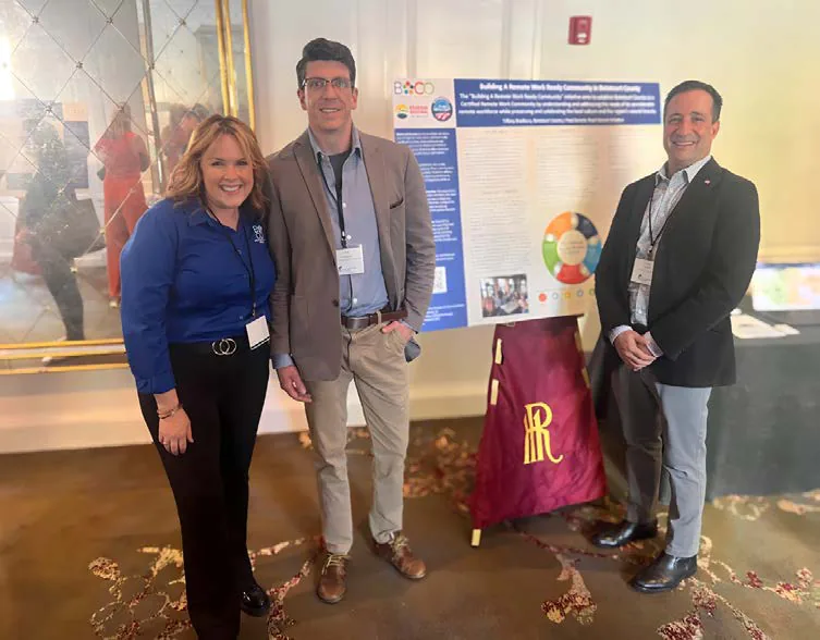 RGI working with partners at a rural development convening